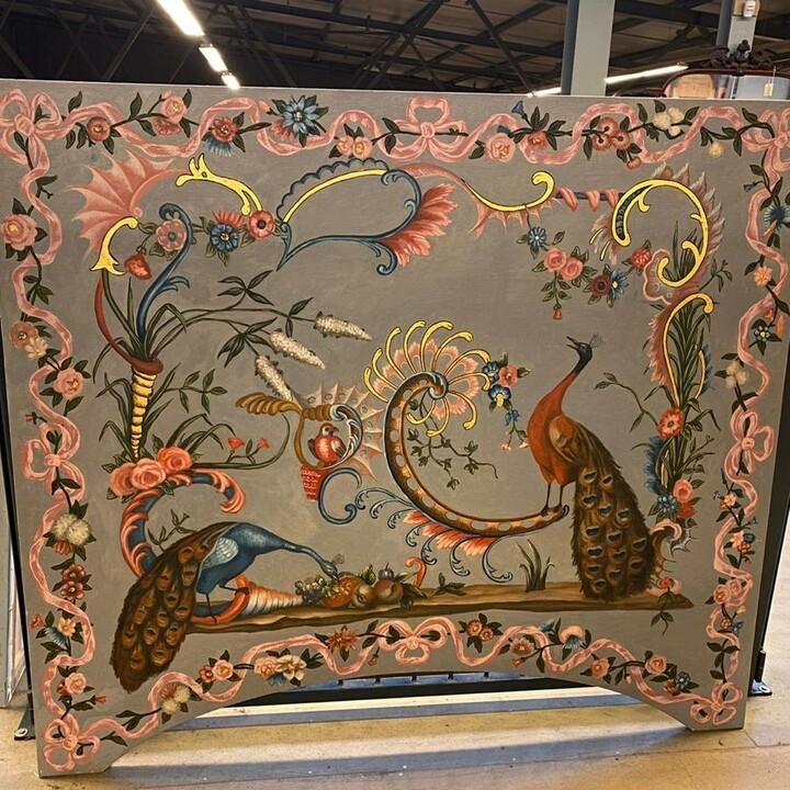 Панели стеновые расписные