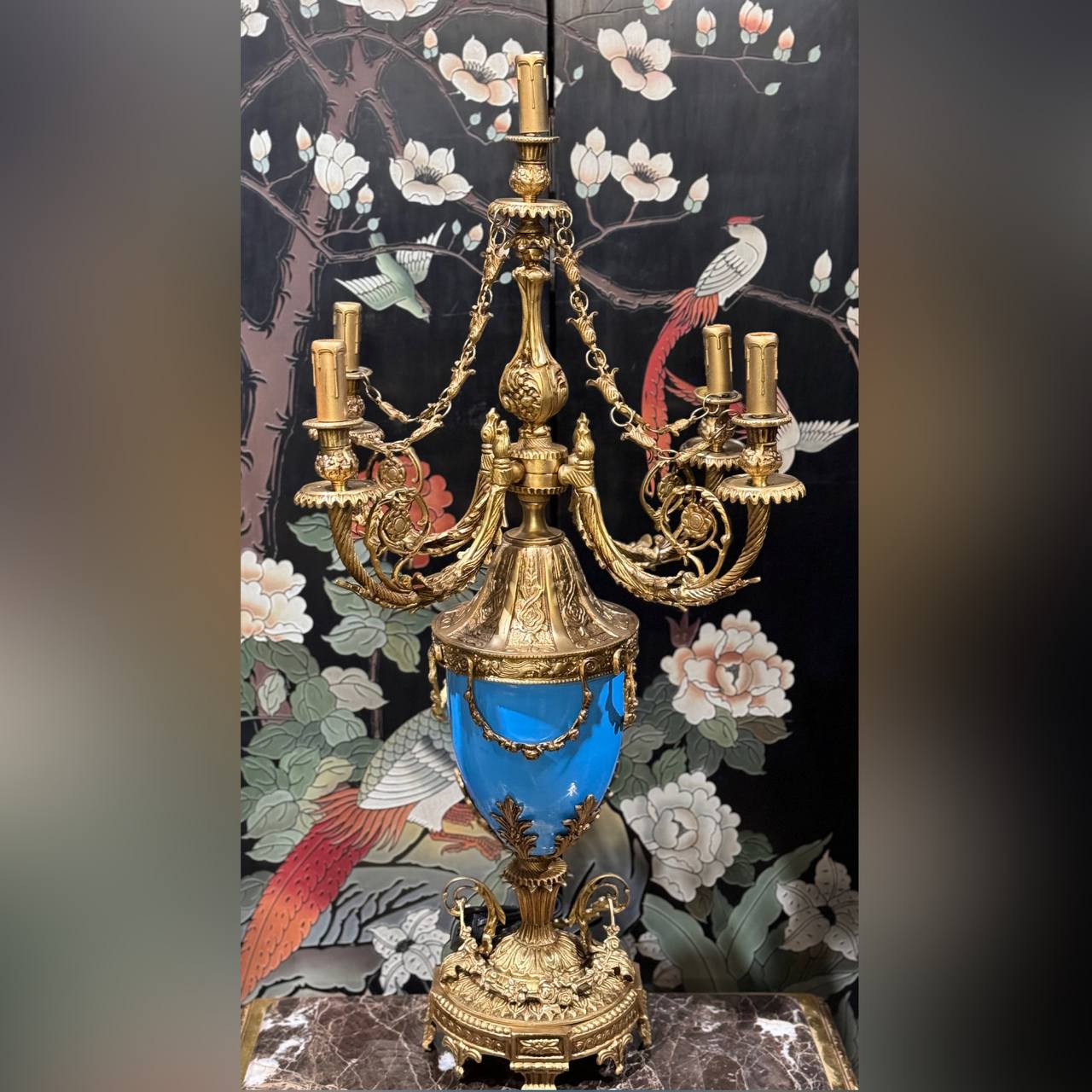 Лампа в форме Подсвечника в стиле Людовика XVI