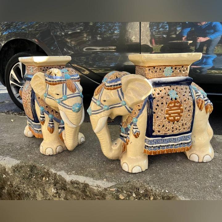 Подставка/Скульптура/фигура Слон 2 штуки