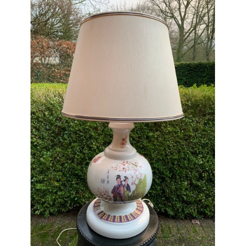 Лампа настольная в стиле шинуазри