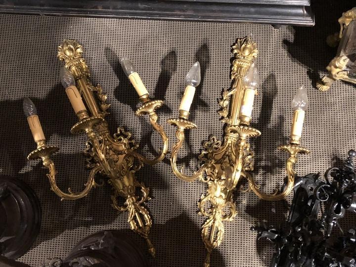 Бра 2 штуки в стиле Людовика XVI