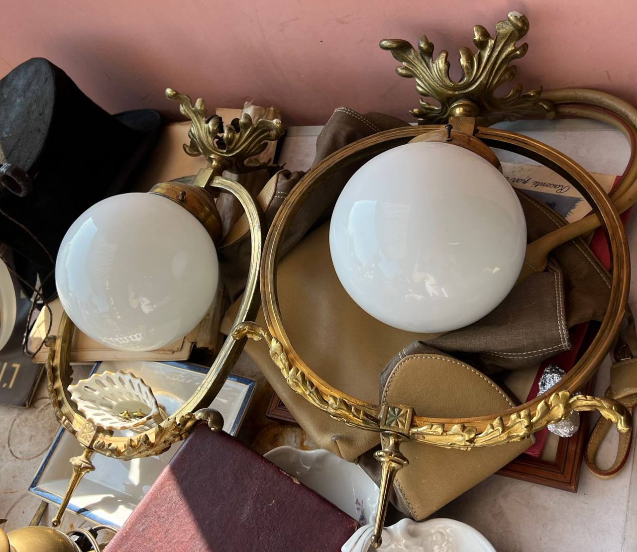 Люстра винтажная 2 штуки