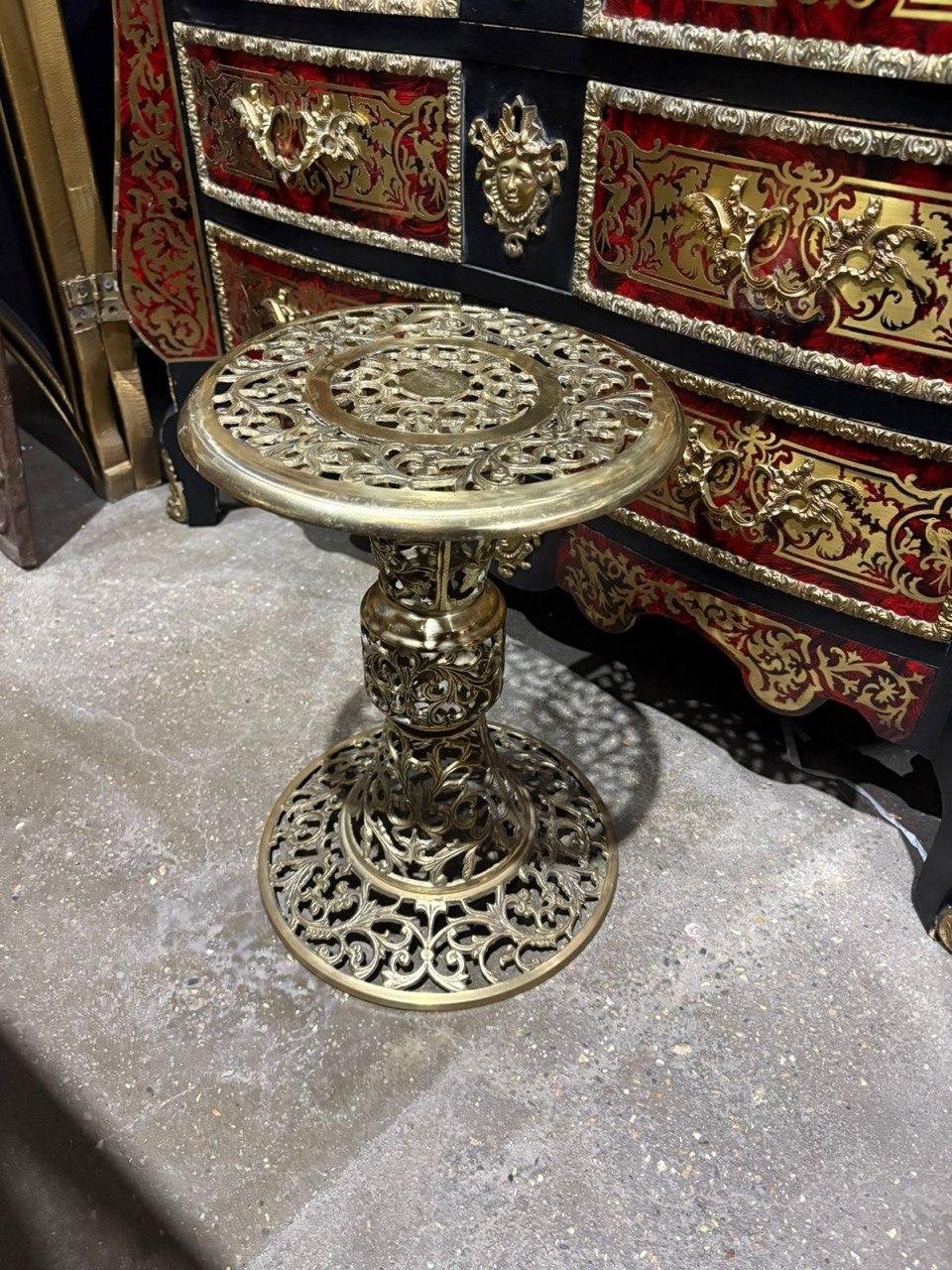 Подставка бронзовая винтажная