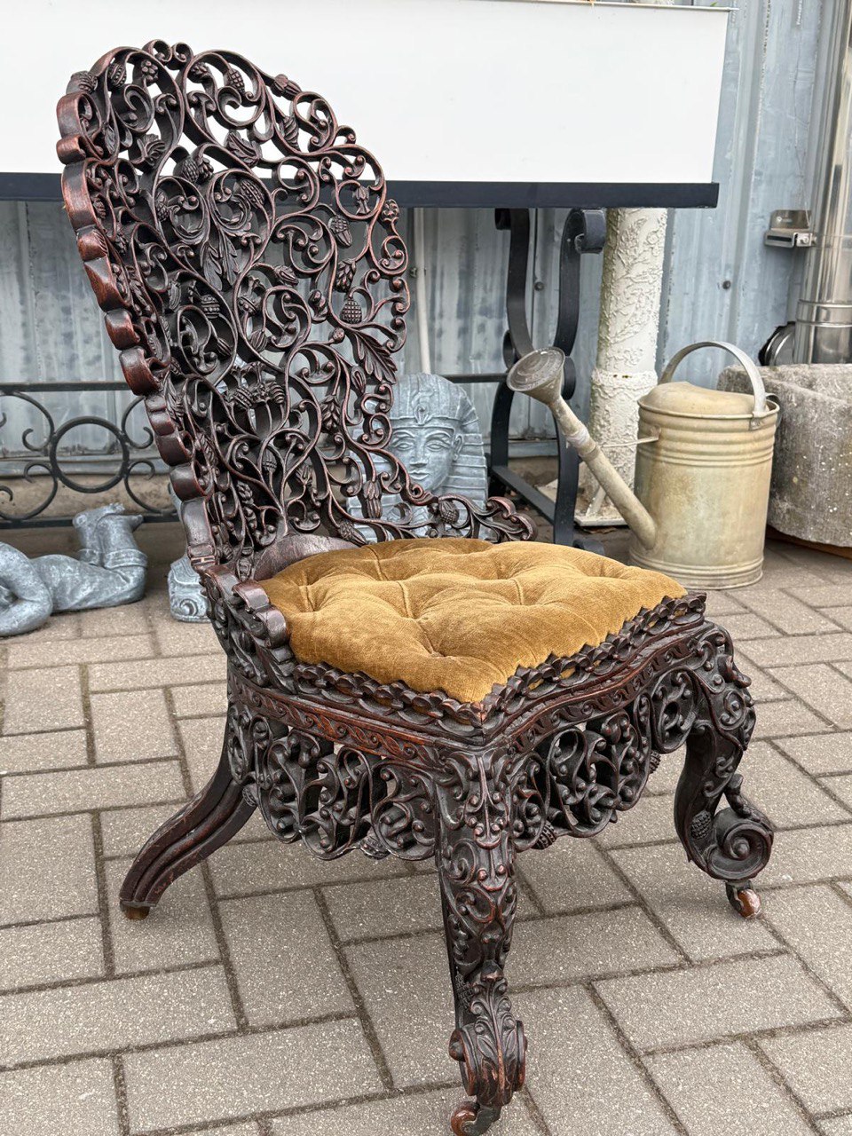 Кресло/Стул в англо-индийском стиле