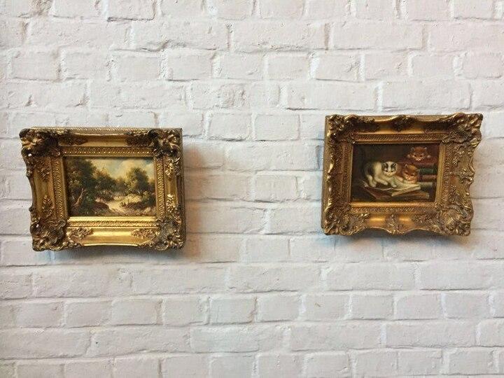 Картины парные старинные