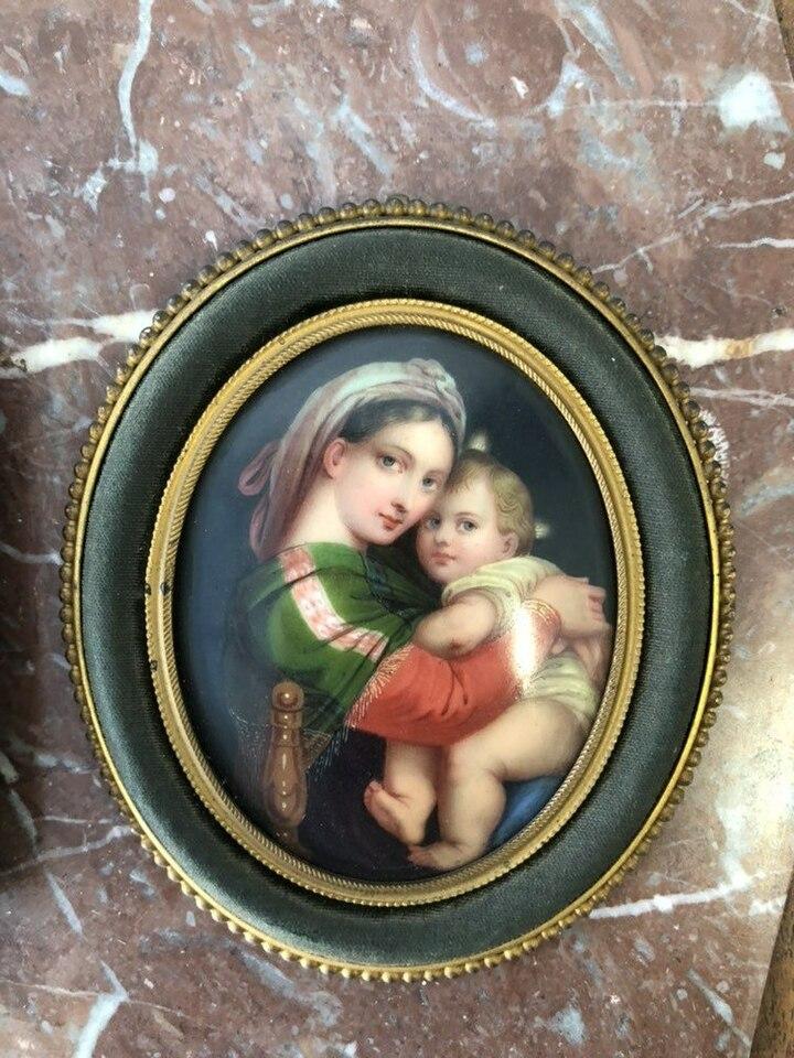 Миниатюра старинная