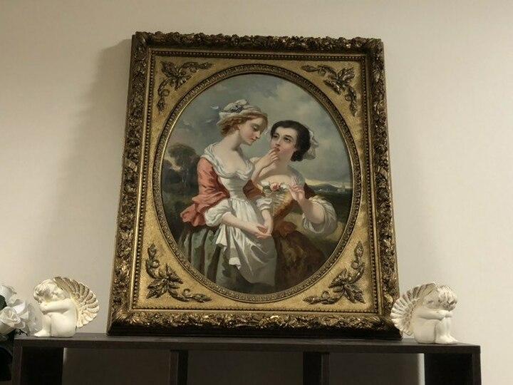 Картина старинная