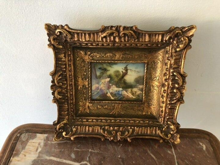 Картина фарфоровая