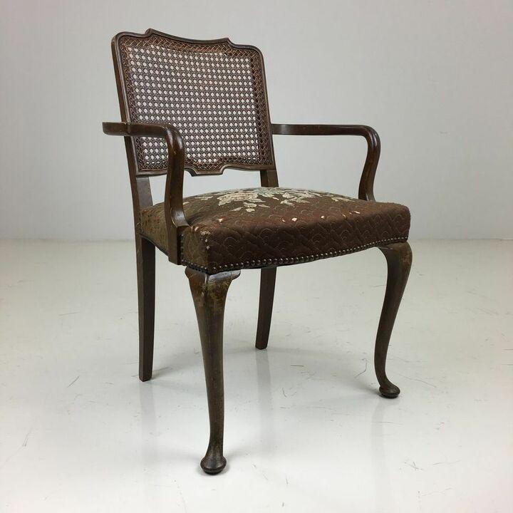 Кресло с ротангом