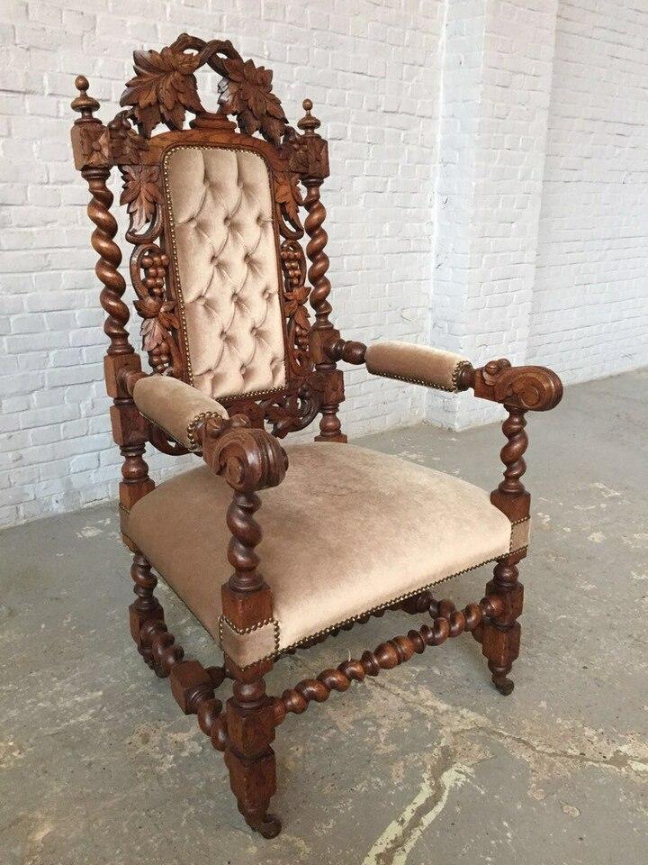 Кресло-трон ренессанс