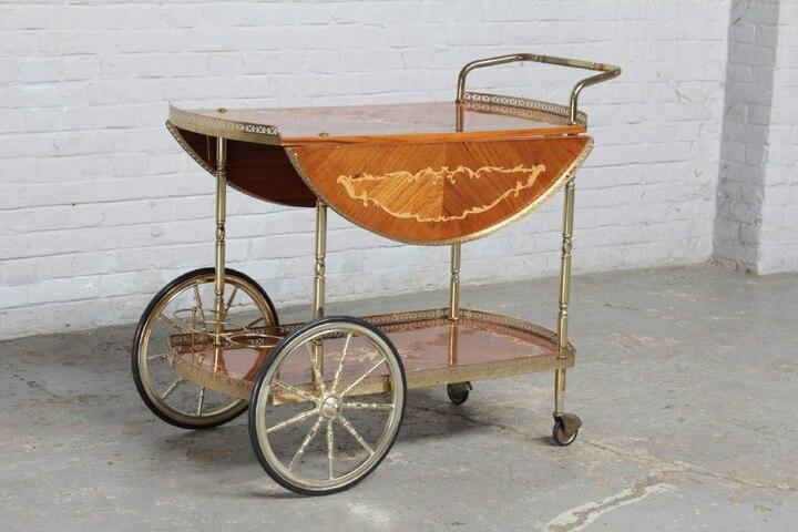 Столик сервировочный с маркетри