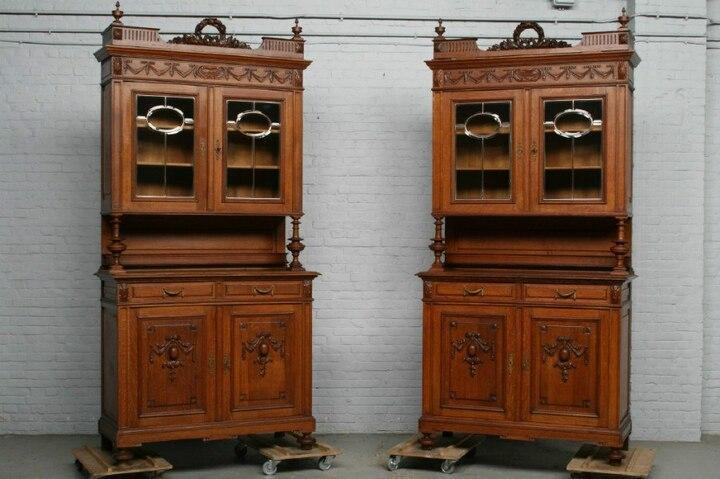 Буфеты парные в стиле Людовика XVI 