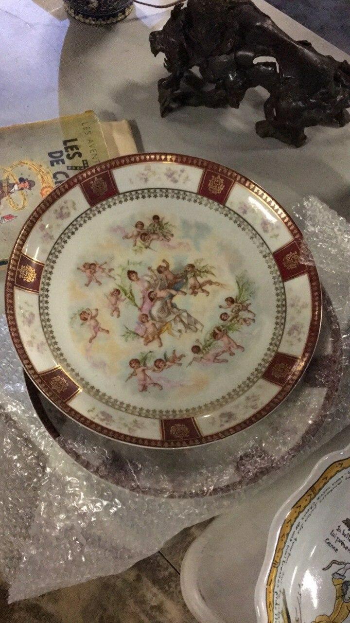 Тарелка декоративная 2 штуки