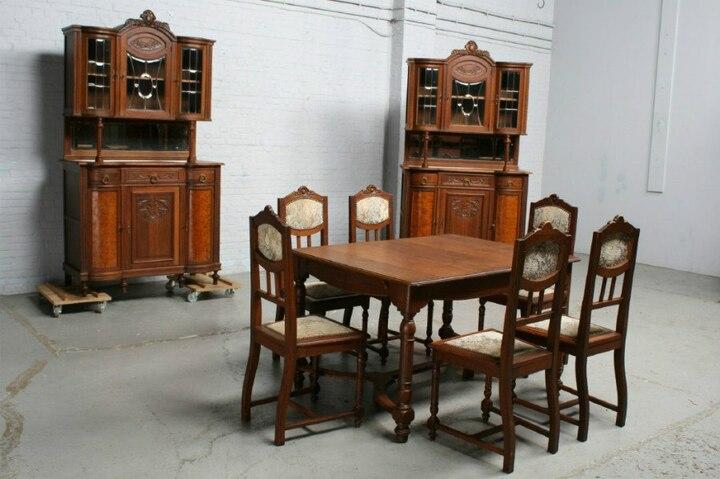 Столовая комната в стиле Ар Деко