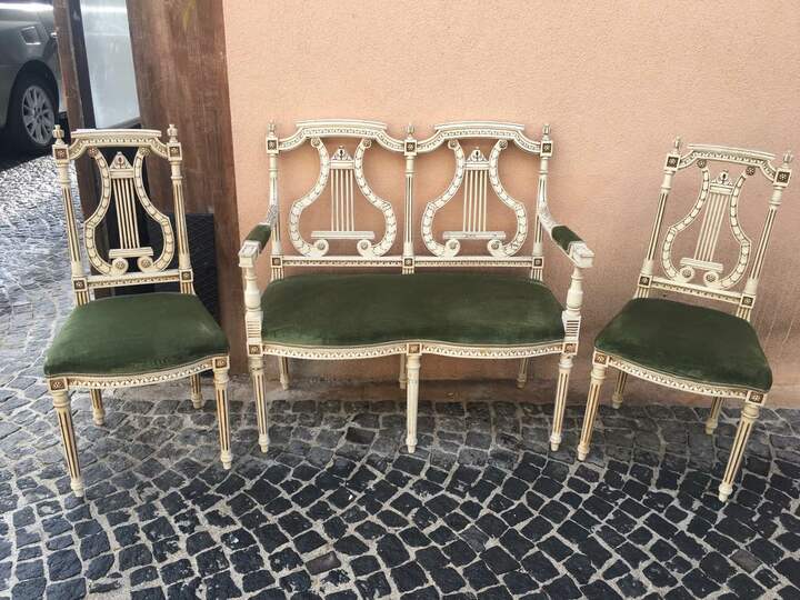 Комплект для гостиной в стиле Людовика XVI