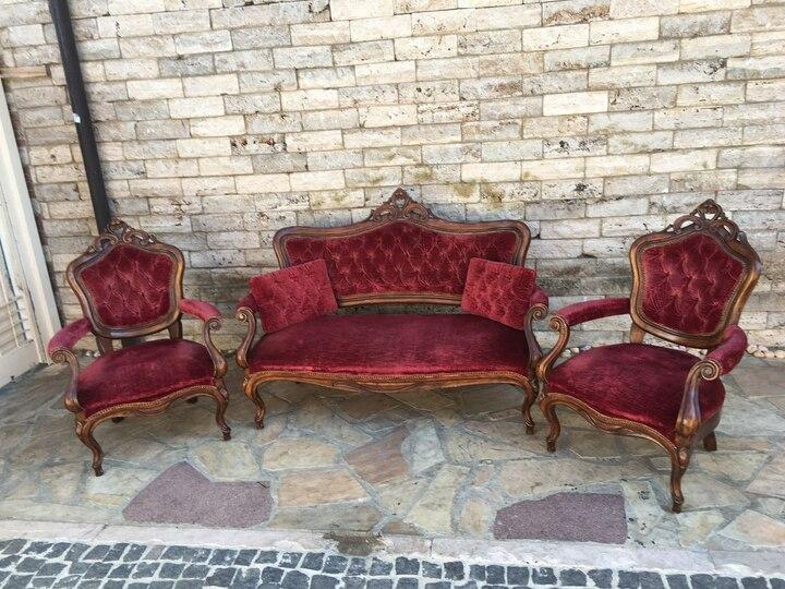 Комплект для гостиной в стиле Луи-Филиппа