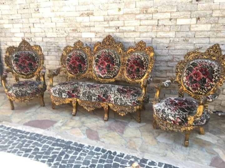 Комплект для гостиной в стиле венецианского барокко