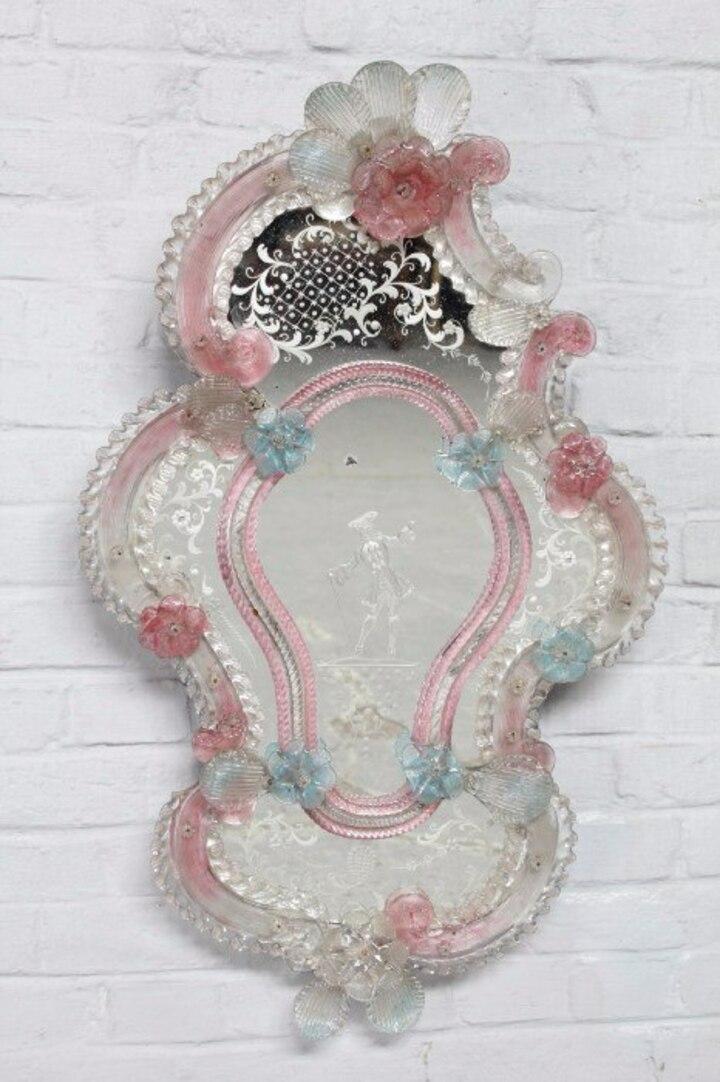 Зеркало в стиле Людовика XV